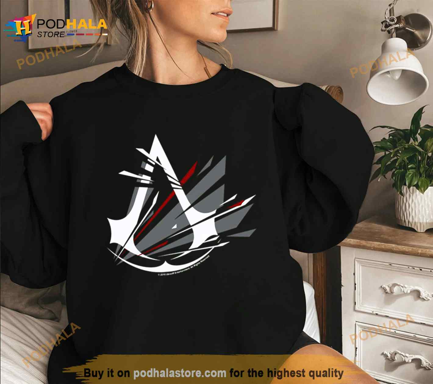 Assassin’s Creed The Shattered Assassin’s Logo Shirt Assassin’s Creed The Shattered Assassin’s Logo Shirt