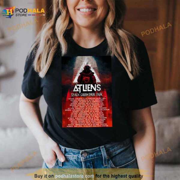 Astronaut Space Cathedral 2023 Tour Shirt
