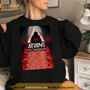 Astronaut Space Cathedral 2023 Tour Shirt 2