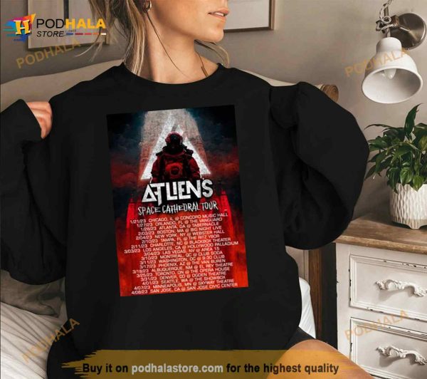 Astronaut Space Cathedral 2023 Tour Shirt