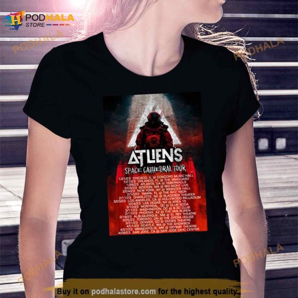 Astronaut Space Cathedral 2023 Tour Shirt