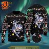 Astronauts Ride A Shark Ugly Christmas 3D Sweater