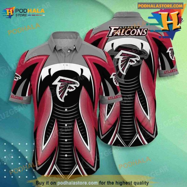 Atlanta Falcons NFL Hawaiian Shirt Summer Button Down Shirt Gift For Best Fans