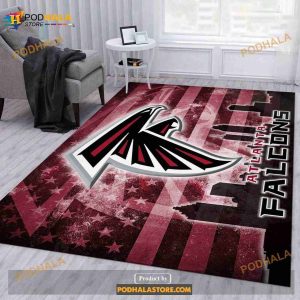 Atlanta Falcons NFL Rug Bedroom Rug Christmas Gift Us Decor, Indoor Outdoor Rugs