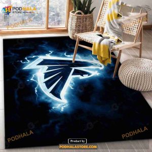 Atlanta Falcons NFL Rug Bedroom Rug- Indoor Outdoor Rugs