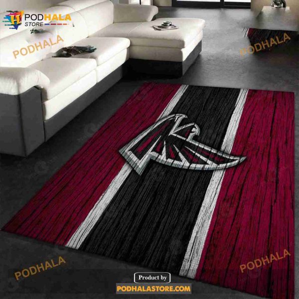 Atlanta Falcons NFL Rug Room Carpet Sport Floor Home Decor, Indoor Outdoor Rugs