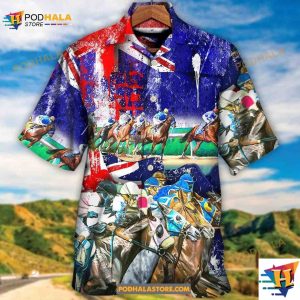 Australia Horse Racing Lover Hawaiian Shirt Gifts For Horse Lovers 2