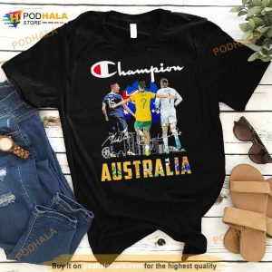 Australia Team Sports Champion Signatures Shirt 2