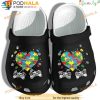 Autism Awareness 3D Crocs Video Game Heart Puzzle