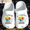 Autism Awareness Colorful Sunflower Puzzles Floral 3D Crocs