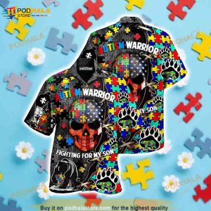 Autism Awareness Funny Hawaiian Shirt, Neurodiversity Shirt