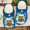 Autism Awareness MLB Baseball Los Angeles Dodgers Baby Yoda 3D Crocs