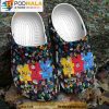 Autism Puzzle Chemical Periodic Table 3D Crocs
