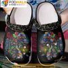 Autism Rose And Ribbon Puzzle Pieces 3D Crocs