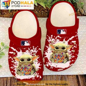 Mlb Baseball New York Yankees Baby Yoda Autism Awareness Crocs