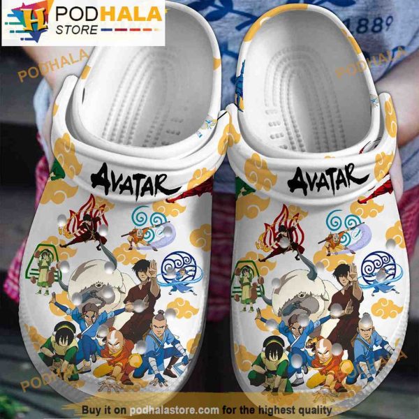 Avatar Airbender Movie 3D Crocs Slippers, Funny Crocs