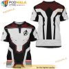 Avengers Quantum Realm 3D Shirt, Avengers Costume, Avengers Endgame 3D Shirt