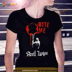 Avril Lavigne Bite Me Europe And Uk Tour 2023 Shirt 2