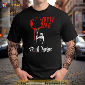Avril Lavigne Bite Me Europe And Uk Tour 2023 Shirt 3