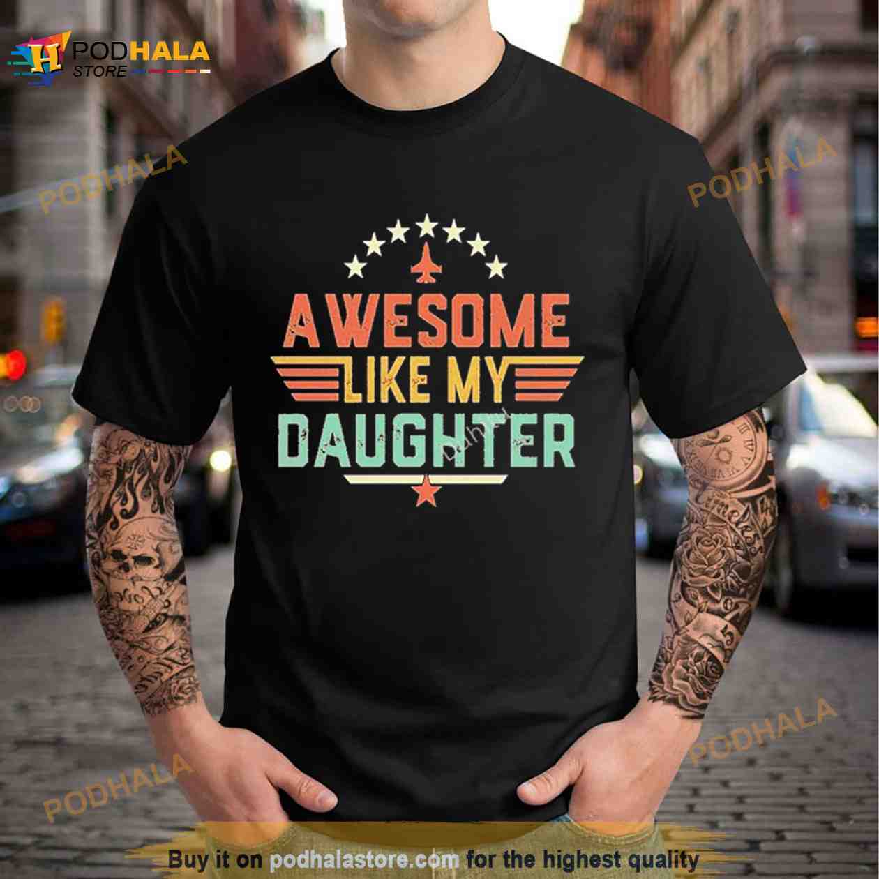 Awesome Like My Daughter Shirt Awesome Like My Daughter Shirt