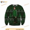 Awkward Robert Meme Ugly Christmas Sweater, Robert Pattinson Meme 3D Sweater