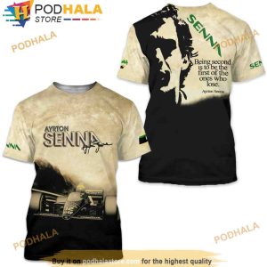 Ayrton Senna 3D Shirt