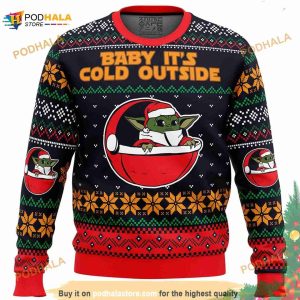 Baby It's Cold Outside Ugly Sweater Christmas 3D Sweater