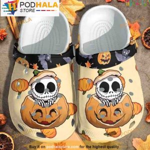 Baby Jack Skellington 3D Crocs Halloween, Funny Crocs