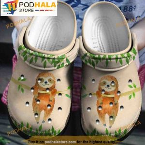 Baby Sloth 3D Crocs, Funny Crocs