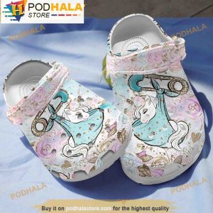 Baby Unicorn 3D Crocs, Funny Crocs
