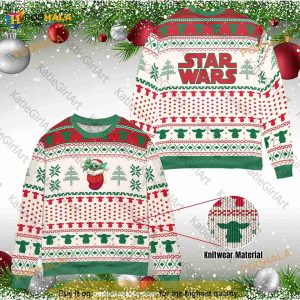 Baby Yoda Christmas Unisex Ugly Sweater
