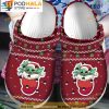 Baby Yoda In Socks Ugly Christmas Pattern Yoda 3D Crocs, Funny Crocs