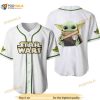 Baby Yoda Star Wars All Over Print Unisex 3D Baseball Jersey