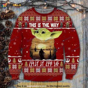 Baby Yoda Ugly Christmas Sweater