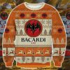 Bacardi Rum 3D Print Christmas Ugly Sweater