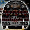 Back To The Future Logo 3D Christmas Ugly Sweater