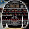 Back To The Future Logo Christmas Ugly Christmas 3D Sweater