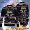 Back To The Future Ugly Knitted Christmas Sweatshirt, Back To The Future Xmas 3D Sweater