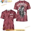 Bad Omens Band Reaper Dye Tee 2023 3D Shirt, A Tour Of The Concrete Jungle Tour 2023