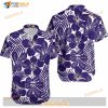 Baltimore Ravens 2 Flower Hawaii Shirt Summer Collection, Tropical Shirt For Men