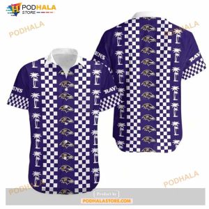 Baltimore Ravens All Over Print Logo And Coconut Trending Summer Gift Aloha  Hawaiian Shirt