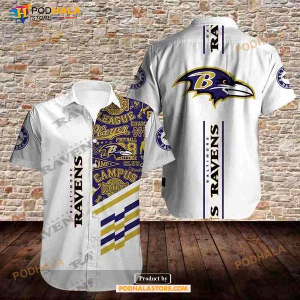 Baltimore Ravens Trending Model 3 Hawaiian Shirt, Tropical Shirt For Men