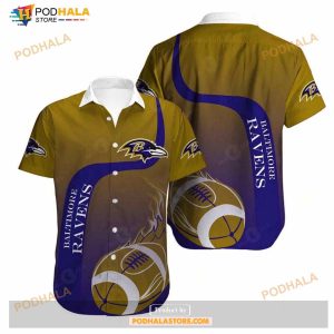 Baltimore Ravens Trending Model 6 Hawaiian Shirt, Tropical Shirt For Men
