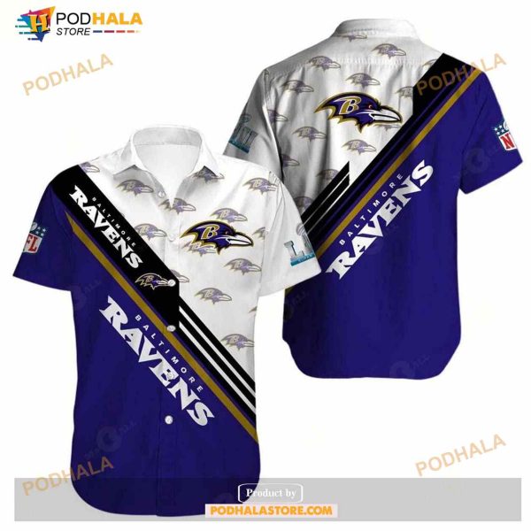 Baltimore Ravens Trending Model 8 Hawaiian Shirt, Tropical Shirt For Men