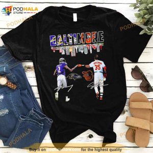Baltimore Tyler Huntley And Adley Rutschman Signatures Shirt 3