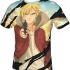 Banana Fish Ash Lynx Unisex Print 3D Anime Shirt for Mens Teens