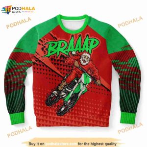 Baraaap Santa Ugly Christmas Sweater