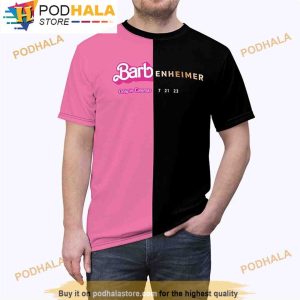 Barbenheimer Barbie Movie Oppenheimer 3D Shirt