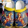 Barrel Racing Girl Loves Horse 3D Crocs, Funny Crocs
