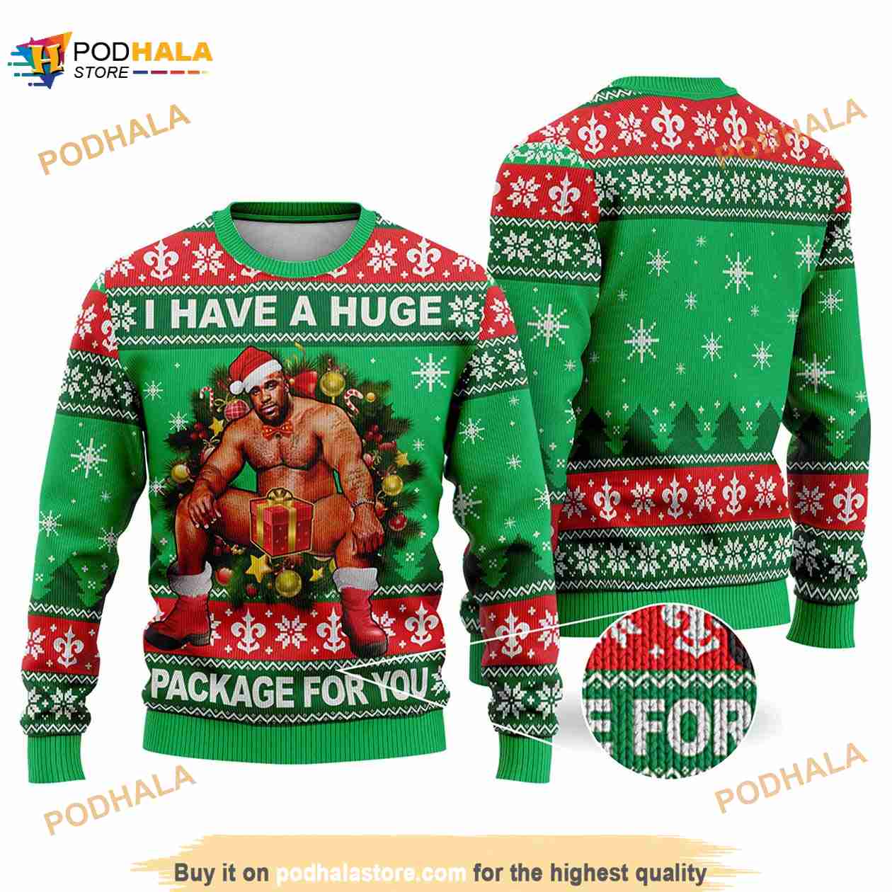 NFL Green Bay Packers Christmas Ugly Sweater